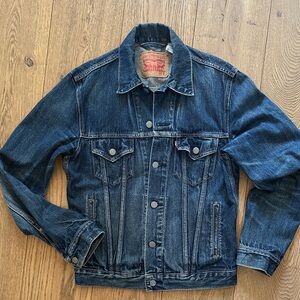 Men's Vintage-style Levi's Type 3 Denim Trucker Jacket -Size S